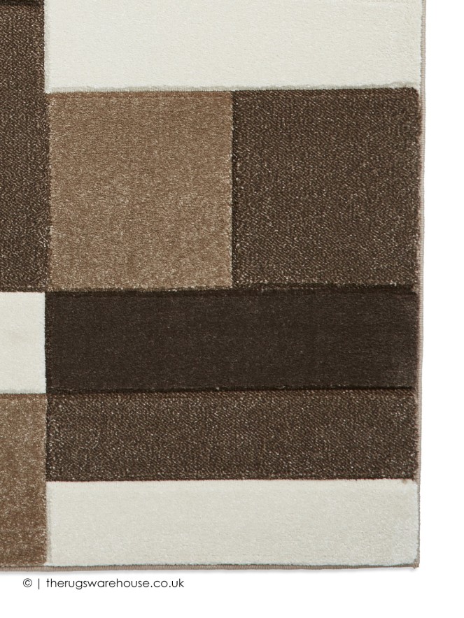 Polygons Brown Rug - 6