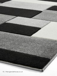 Polygons Grey Rug - Thumbnail - 4