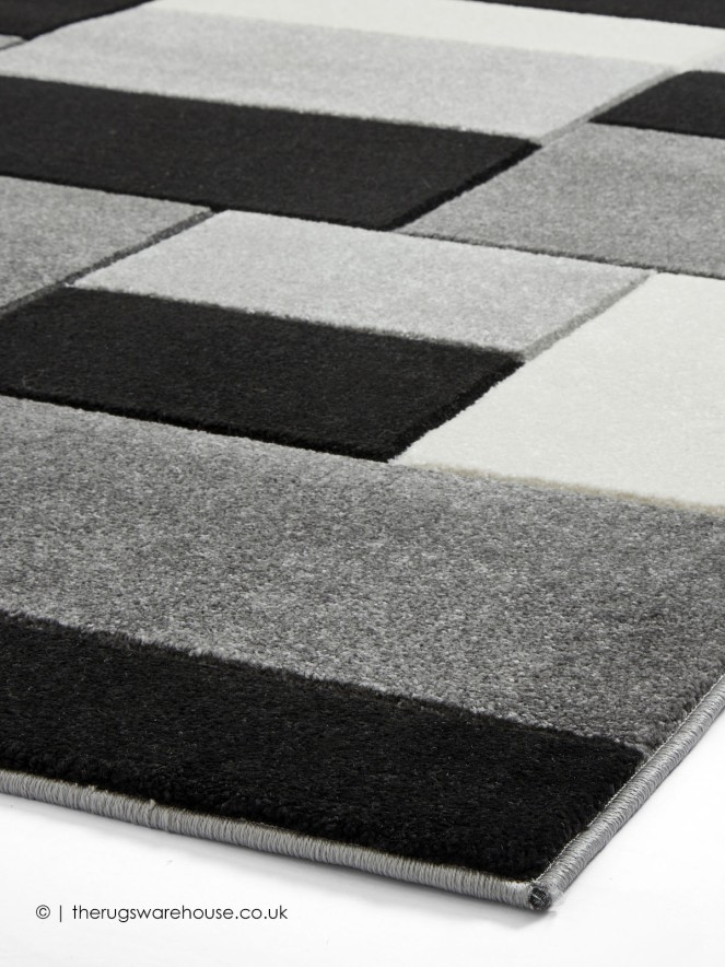 Polygons Grey Rug - 4