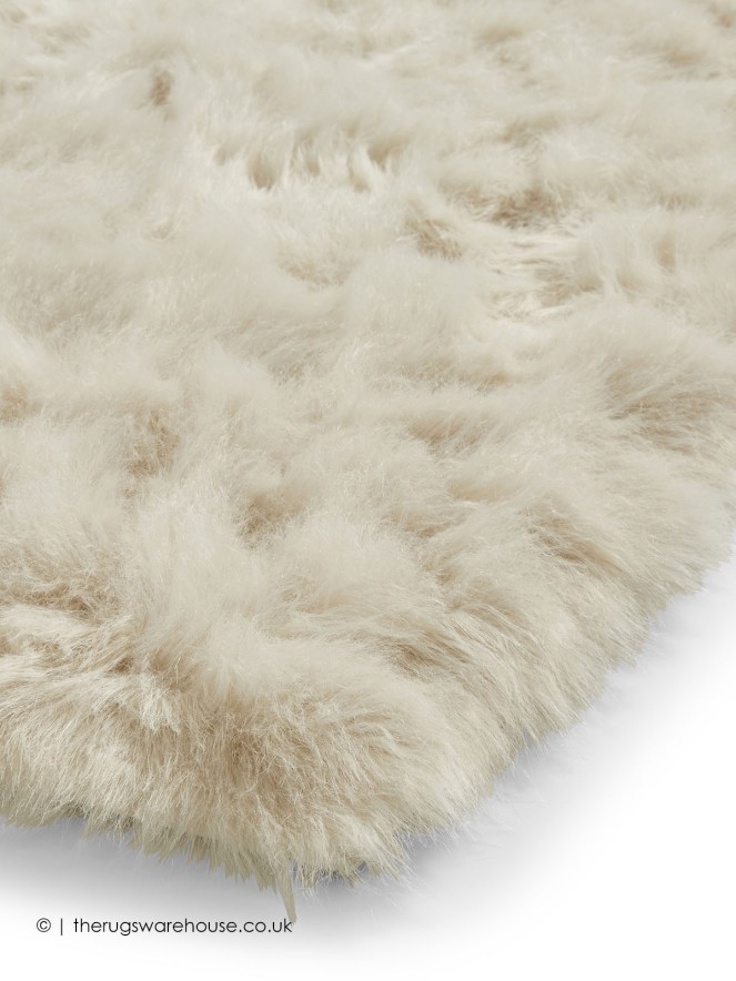 Polar Plush Beige Rug - 5