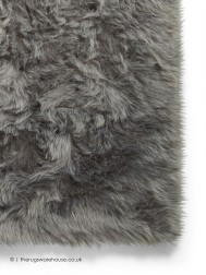 Polar Plush Grey Rug - Thumbnail - 7