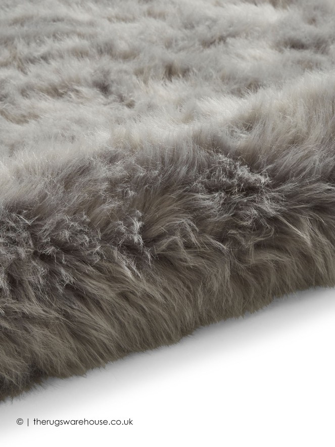 Polar Plush Grey Rug - 6