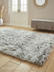 Polar Plush Light Grey Rug - Thumbnail - 3