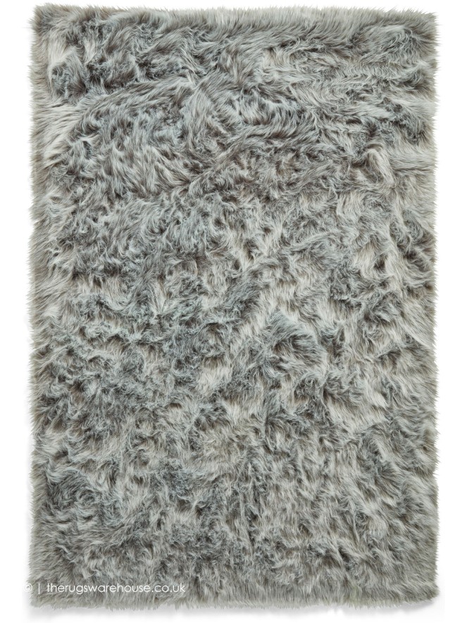 Polar Plush Light Grey Rug - 9