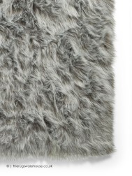 Polar Plush Light Grey Rug - Thumbnail - 7