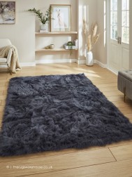 Polar Plush Navy Rug - Thumbnail - 2