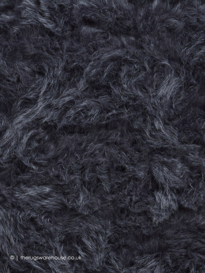 Polar Plush Navy Rug - 8