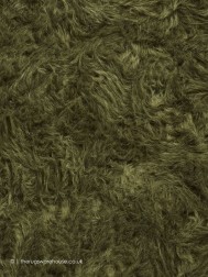 Polar Plush Olive Rug - Thumbnail - 8