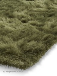 Polar Plush Olive Rug - Thumbnail - 5