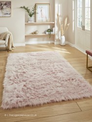 Polar Plush Rose Rug - Thumbnail - 2