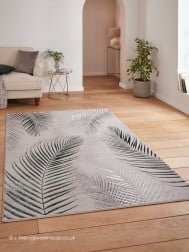 Zanet Grey Green Rug - Thumbnail - 2