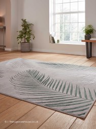 Zanet Grey Green Rug - Thumbnail - 3