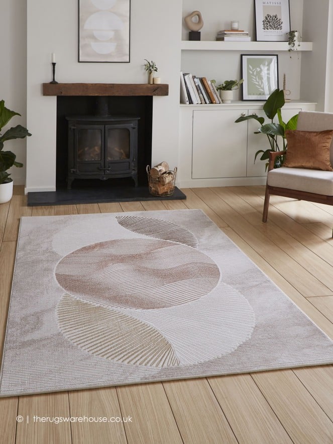 Sayuri Bronze Beige Rug - 2