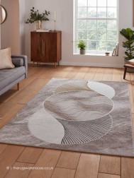 Sayuri Gold Beige Rug - Thumbnail - 2