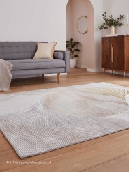 Sayuri Gold Beige Rug - Thumbnail - 3