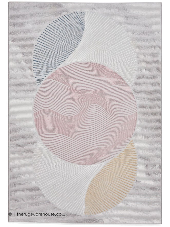 Sayuri Pink Blue Rug - 8