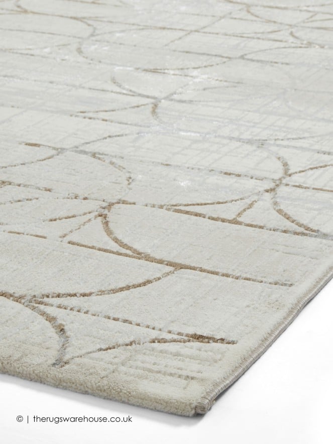 Willow Beige Silver Rug - 4