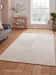 Rhythm Cream Rug - Thumbnail - 2