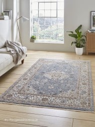 Tashkan Blue Terra Rug - Thumbnail - 2