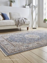 Tashkan Blue Terra Rug - Thumbnail - 3