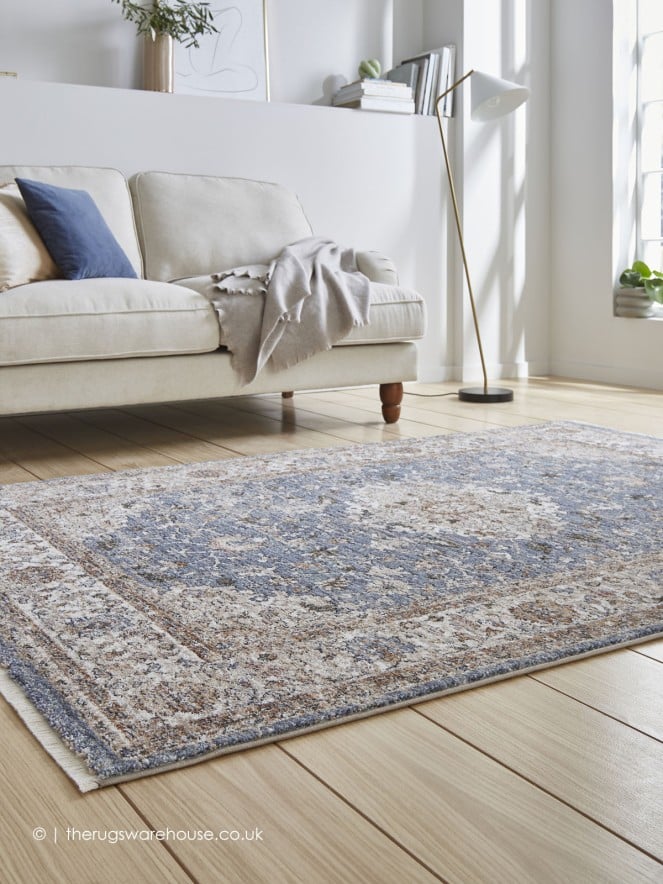 Tashkan Blue Terra Rug - 3