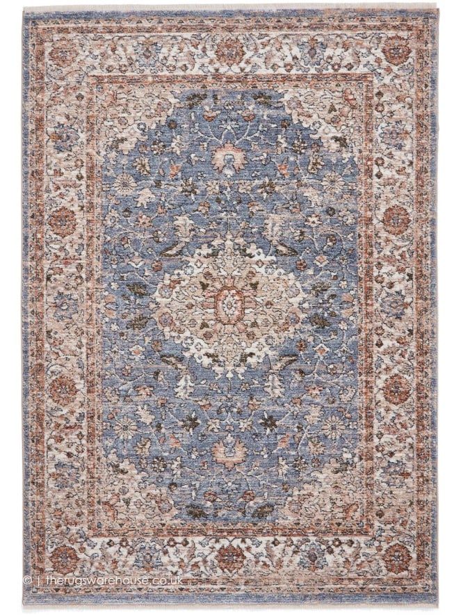 Tashkan Blue Terra Rug - 8