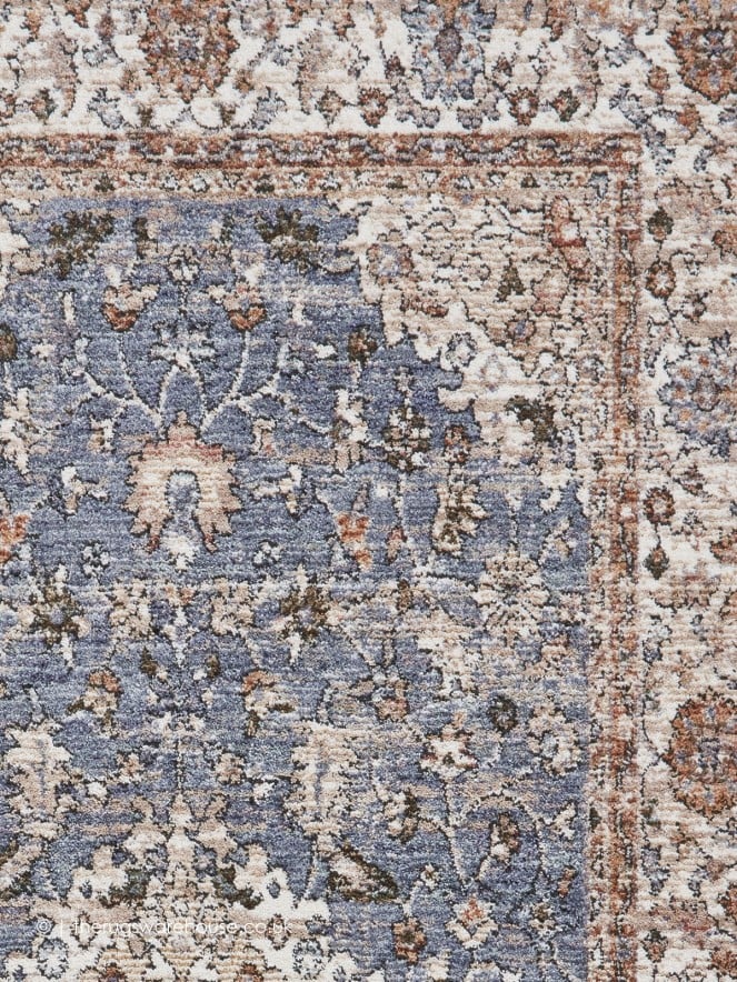 Tashkan Blue Terra Rug - 7