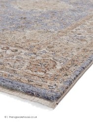 Tashkan Blue Terra Rug - Thumbnail - 4