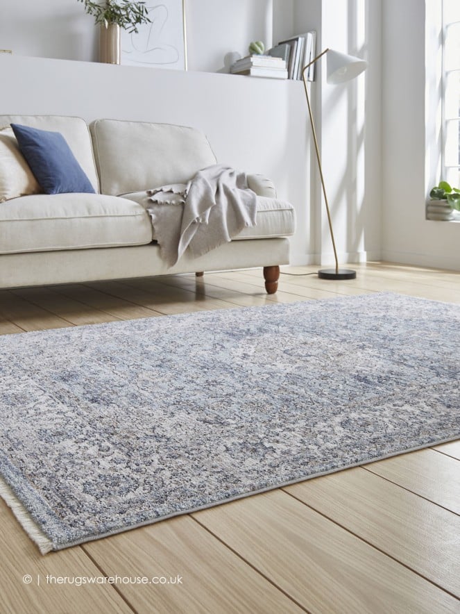 Tashkan Blue Rug - 3