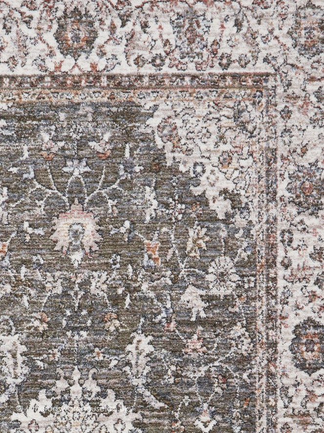 Tashkan Green Rug - 7