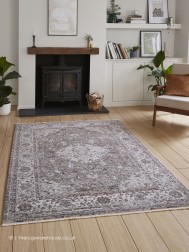 Tashkan Grey Rug - Thumbnail - 2