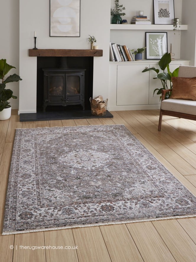 Tashkan Grey Rug - 2