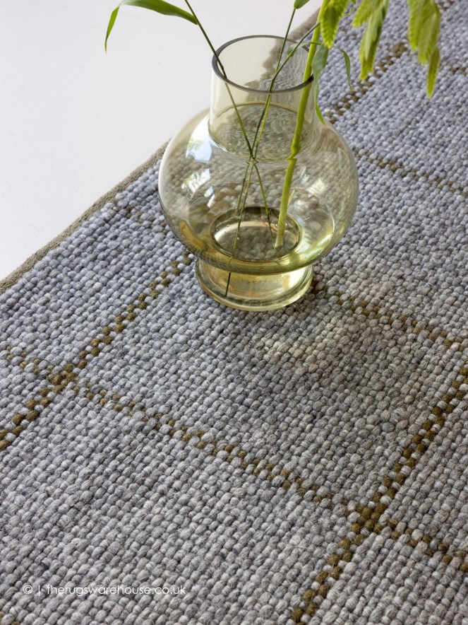 Matter Check Slate Rug - 3