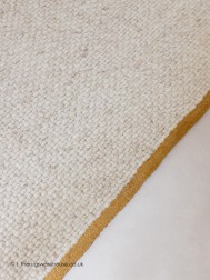 Matter Plain Cream Rug - Thumbnail - 6