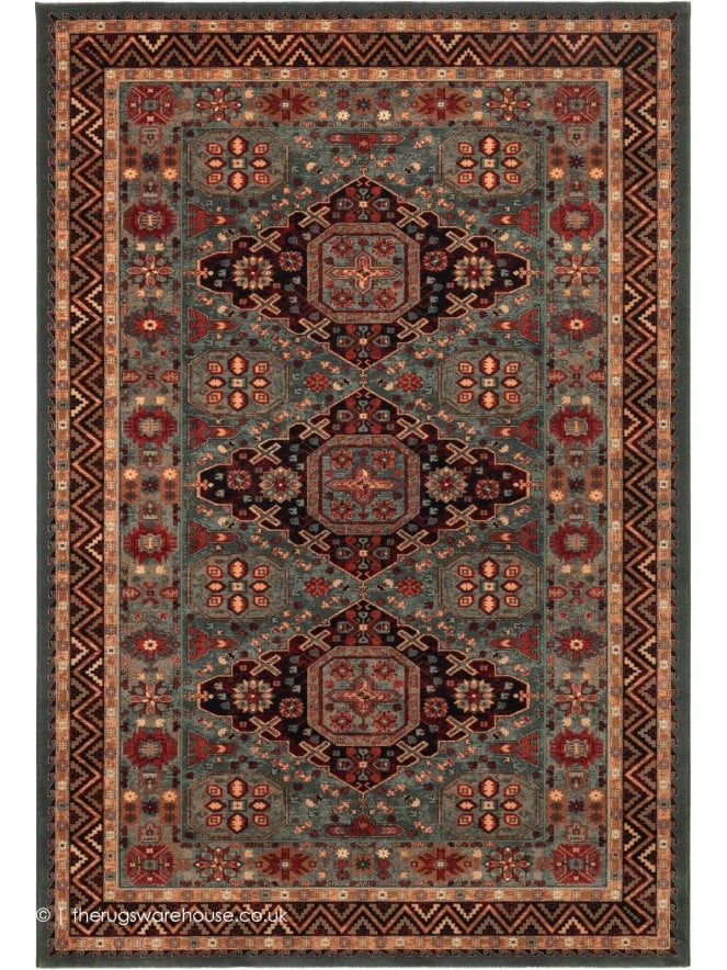 Avaris Green Rug - 2