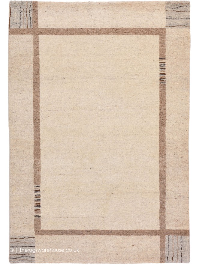 Logan Ivory Beige Rug - 2