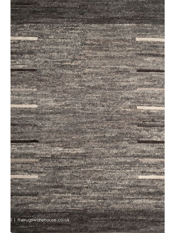 Golpa Border Grey Rug - 2