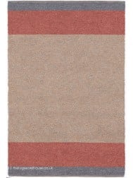 Chalet Beige Red Rug - Thumbnail - 2