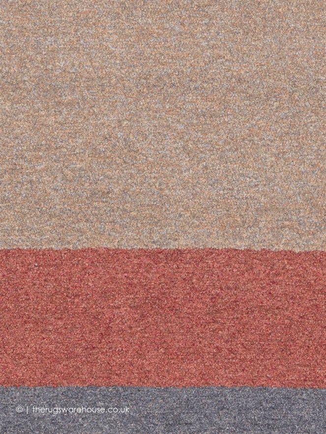 Chalet Beige Red Rug - 3