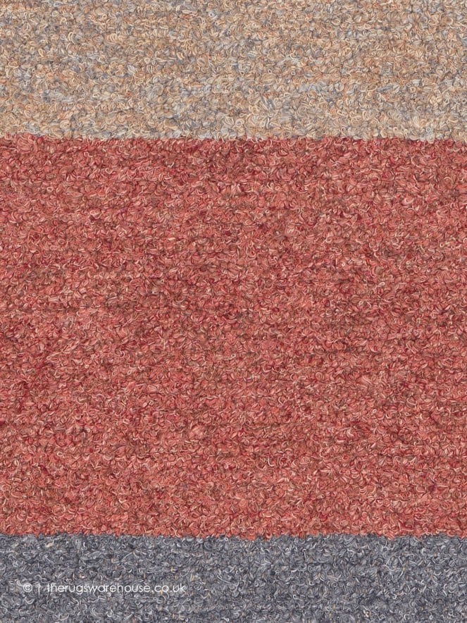 Chalet Beige Red Rug - 4