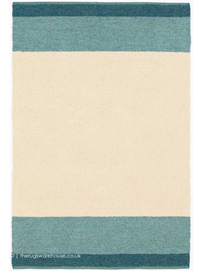 Chalet Cream Blue Rug - 2