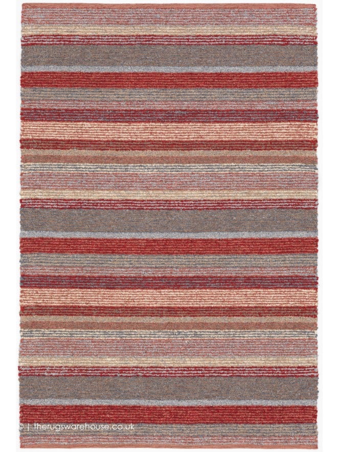 Novel Red Mix Rug - 2