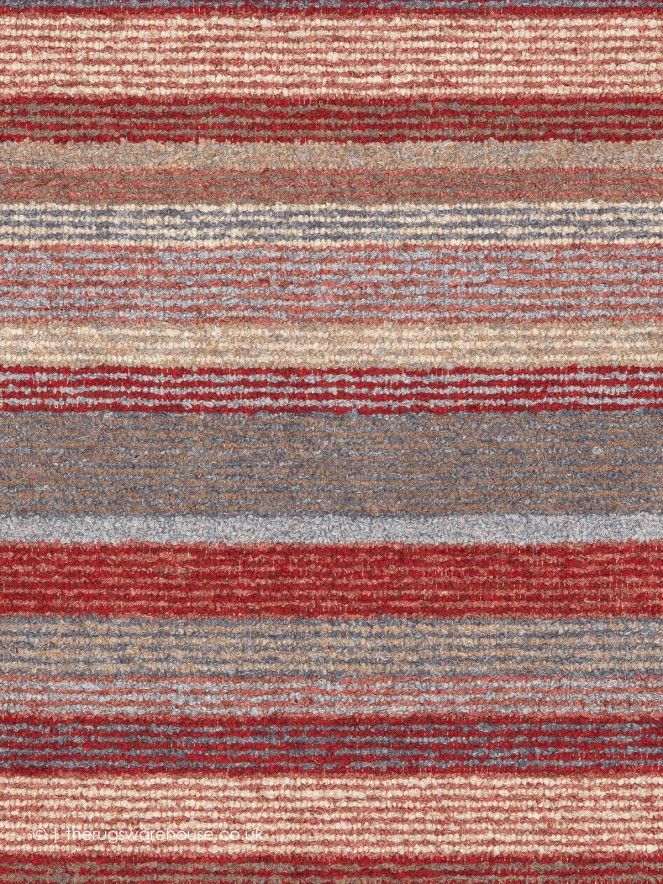 Novel Red Mix Rug - 3