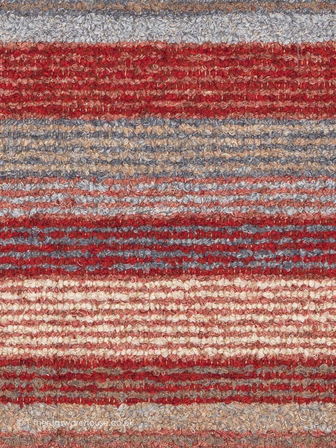 Novel Red Mix Rug - 4