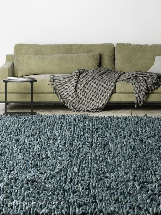 Luxor Teal Mix Rug - 2