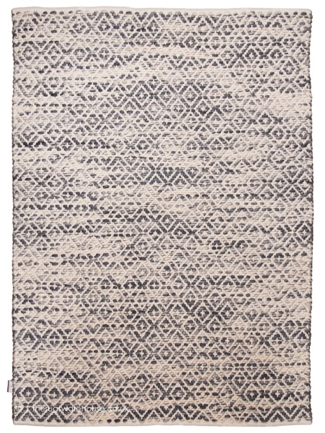 Avlu Diamond Grey Rug - 14