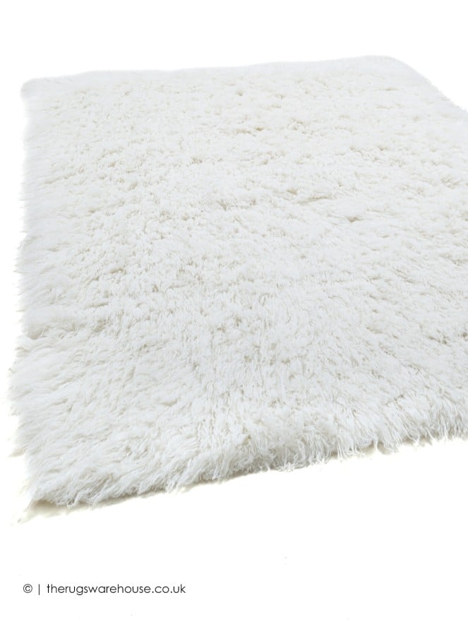 Flokati Fluffy White Rug - 2