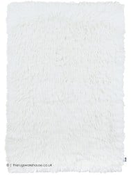 Flokati Fluffy White Rug - Thumbnail - 8