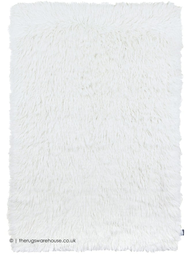 Flokati Fluffy White Rug - 8