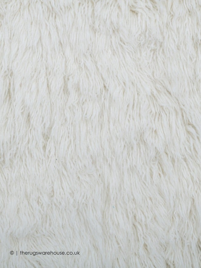 Flokati Fluffy White Rug - 4